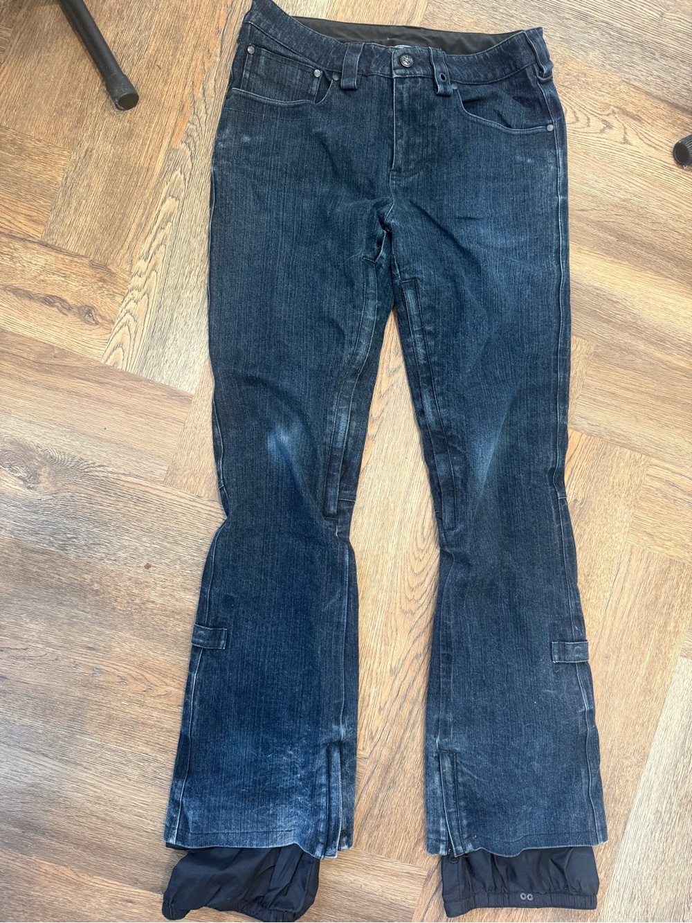 Rare vintage Burton “denim” snow pants L